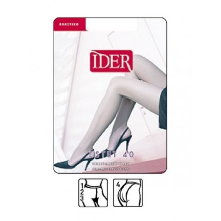 253-02 IDER ΚΑΛΣΟΝ ESTET 40 DEN (BLACK)