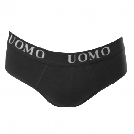 F-1017 UOMO Ανδρικό Σλιπ με Εξωτερικό Λάστιχο (GREY)