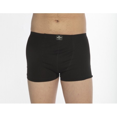 0139 Grafgo Ανδρικό Εσώρουχο Μπόξερ με Εσωτερικό Λάστιχο (BLACK)