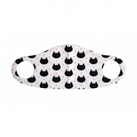 015-01 ΠΑΙΔΙΚΗ ΜΑΣΚΑ CATS ΛΕΥΚΟ