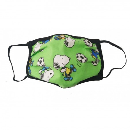 016-19 ΠΑΙΔΙΚΗ ΜΑΣΚΑ SNOOPY BALL ΠΡΑΣΙΝΟ