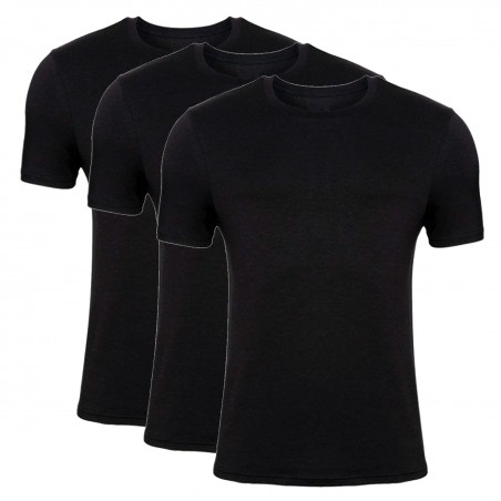 37900-02 ΠΑΚΕΤΟ ΑΝΔΡΙΚΗ ΦΑΝΕΛΑ ΚΟΝΤΟ ΜΑΝΙΚΙ ΛΑΙΜΟΚΟΨΗ BIG SIZE 3 ΤΕΜΑΧΙΑ (BLACK)