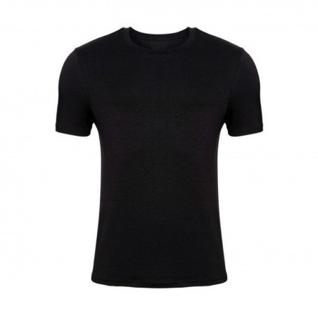 3690-02 JOIN Ανδρική Φανέλα Κοντό Μανίκι Λαιμόκοψη (BLACK)