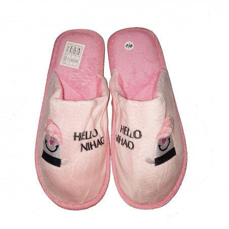 E617-33 ΓΥΝΑΙΚΕΙΕΣ ΠΑΝΤΟΦΛΕΣ SNOWMAN ΡΟΖ