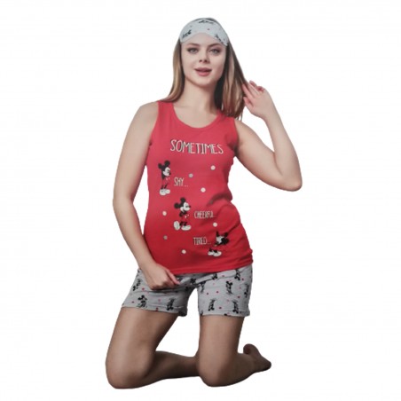 9902-03 ΠΥΖΑΜΑ MINNIE MIRANO (RED)