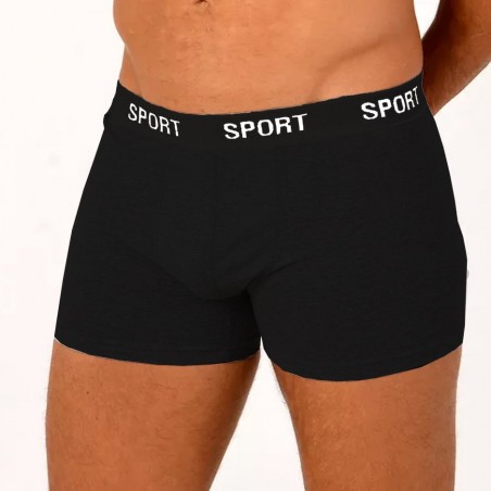 129-02 ΑΝΔΡΙΚΟ BOXER ΒΑΜΒΑΚΕΡΟ (BLACK)
