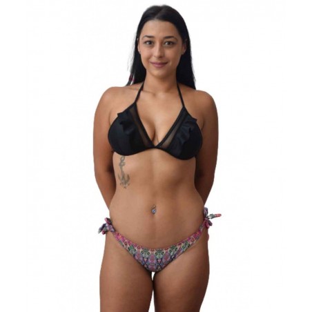 DY7640-02 JOIN Γυναικείο Σετ Μαγιό Μπικίνι (BLACK)