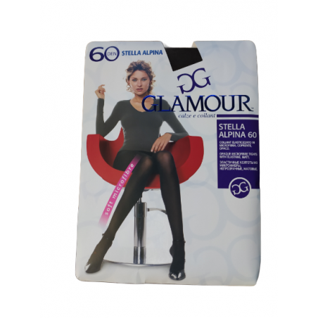 6081544-1 GLAMOUR ΚΑΛΣΟΝ STELLA ALPINA 60 DEN (BROWN)