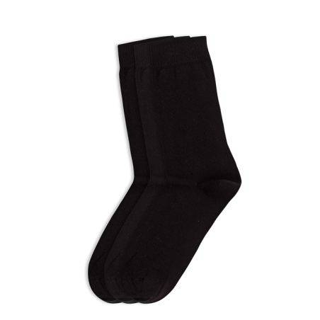 1-2500-C1 ME/WE Γυναικείες Βαμβακερές Κάλτσες Μονόχρωμες 3 Ζεύγη (MULTICOLOR)