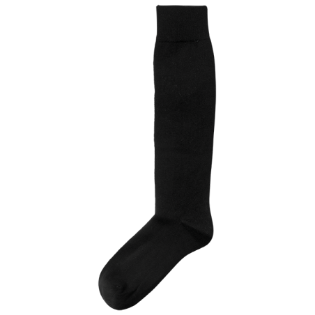 1-1300-C1 ME/WE Γυναικείες Μονόχρωμες Βαμβακερές Κάλτσες Τρουακάρ 2 Ζεύγη(BLACK)
