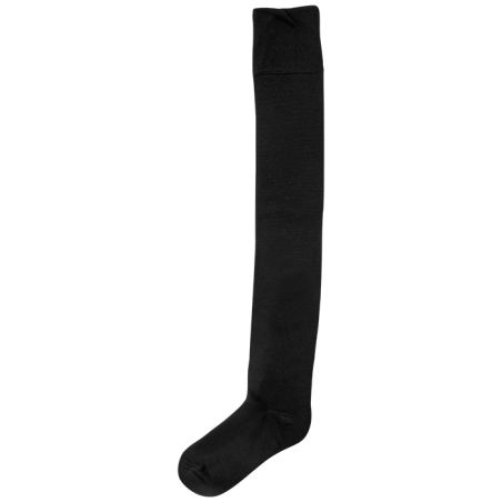 1-1600-C1 ME/WE Γυναικεία Βαμβακερή Μονόχρωμη Κάλτσα Μπότα (BLACK)