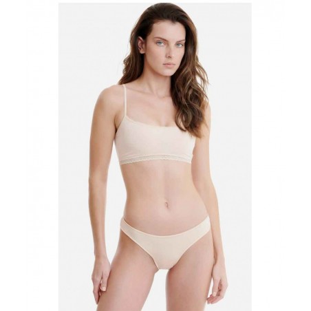 W2018-1919 WALK ΓΥΝΑΙΚΕΙΟ ΣΛΙΠ RIO BAMBOO 2 ΤΕΜΑΧΙΑ (BEIGE)