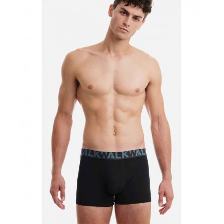 W1755-1-02 WALK ΑΝΔΡΙΚΟ ΒΑΜΒΑΚΕΡΟ ΜΠΟΞΕΡ 2 ΤΕΜΑΧΙΑ (BLACK)