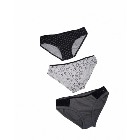 0220250-02 ΓΥΝΑΙΚΕΙΑ ΣΛΙΠ WOMAN TAI EMPRIME APPLE 3PACK (BLACK)