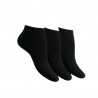 W505-1B JOIN Γυναικείες Βαμβακερές Κάλτσες 3 Ζεύγη Μαζί Σοσόνι (BLACK)