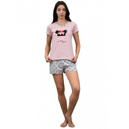 9697-24 JOIN ΓΥΝΑΙΚΕΙΑ ΠΥΤΖΑΜΑ LOVE YOU Σ.ΜΗΛΟ