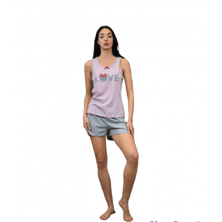 9712-24 JOIN ΓΥΝΑΙΚΕΙΑ ΠΥΤΖΑΜΑ LOVE Σ.ΜΗΛΟ