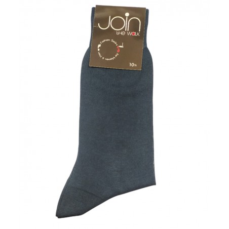 240-02 JOIN THE WALK ΑΝΤΡΙΚΗ ΚΑΛΤΣΑ 100% ΒΑΜΒΑΚΙ ΜΕΡΣΕΡΙΖΕ (NAVY BLUE)