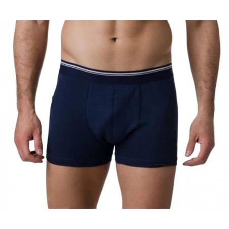 BERRAK ΑΝΔΡΙΚΟ BOXER ΒΑΜΒΑΚΕΡΟ (DARK BLUE)
