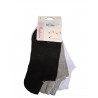 305 BFL ΓΥΝΑΙΚΕΙΕΣ ΚΑΛΤΣΕΣ ΣΟΣΟΝΙ 3 PACK (BLACK-GREY-WHITE)