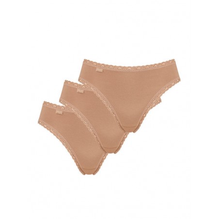 10167199-6239 SLOGGI ΣΕΤ 3ΤΜΧ 24/7 COTTON LACE C3P (BEIGE)