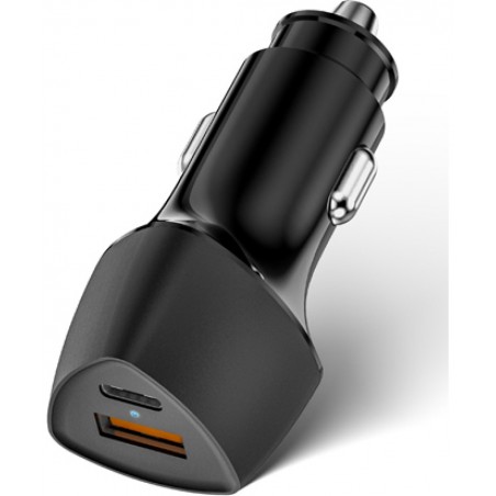 VEGER ΦΟΡΤΙΣΤΗΣ ΑΥΤΟΚΙΝΗΤΟΥ CC50-1A1C ΓΡΗΓΟΡΗΣ ΦΟΡΤΙΣΗΣ ΜΕ ΘΥΡΕΣ: 1XUSB 1XTYPE-C (BLACK)