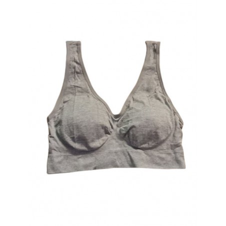 JOIN ΓΥΝΑΙΚΕΙΟ ΕΛΑΣΤΙΚΟ ΜΠΟΥΣΤΑΚΙ ΜΕ ΦΑΡΔΙΑ ΤΙΡΑΝΤΑ ΜΟΝΟΧΡΩΜΟ (GREY)