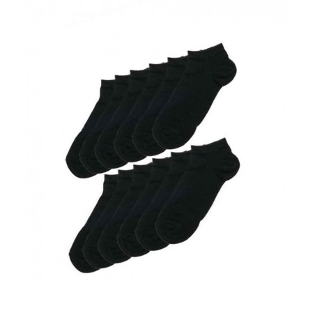 JOIN ΑΝΔΡΙΚΕΣ ΚΑΛΤΣΕΣ ΚΟΦΤΕΣ ΒΑΜΒΑΚΕΡΕΣ 12 ΖΕΥΓΗ (BLACK)