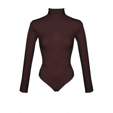 HELIOS ΓΥΝΑΙΚΕΙΟ ΚΟΡΜΑΚΙ ΖΙΒΑΓΚΟ ΜΑΚΡΥ ΜΑΝΙΚΙ (CHOCOLA)