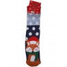 HAPPY NEW YEAR Unisex Χριστουγεννιάτικες κάλτσες Fox (BLUE)