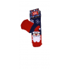 JOIN Παιδική Χριστουγεννιάτικη Κάλτσα Με Σχέδιο Άγιο Βασίλη (BLUE)
