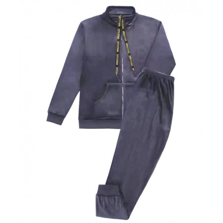 JOIN ΓΥΝΑΙΚΕΙΟ ΣΕΤ ΒΕΛΟΥΤΕ ΦΟΡΜΑ ΜΕ ΓΙΑΚΑ ΜΟΝΟΧΡΩΜΗ (ANTRACHITE)