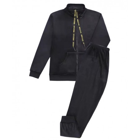 JOIN ΓΥΝΑΙΚΕΙΟ ΣΕΤ ΒΕΛΟΥΤΕ ΦΟΡΜΑ ΜΕ ΓΙΑΚΑ ΜΟΝΟΧΡΩΜΗ (BLACK)