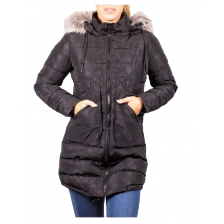 SPLENDID ΓΥΝΑΙΚΕΙΟ ΜΠΟΥΦΑΝ PARKA (BLACK)