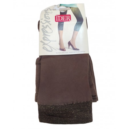 IDER ΓΥΝΑΙΚΕΙΟ ΚΑΛΤΣΟΚΟΛΑΝ ΚΑΠΡΙ LUREX (BROWN)