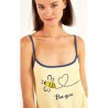 HARMONY ΓΥΝΑΙΚΕΙΟ BABYDOLL ΡΑΝΤΑΚΙ ΒΕΕ YOU (YELLOW)