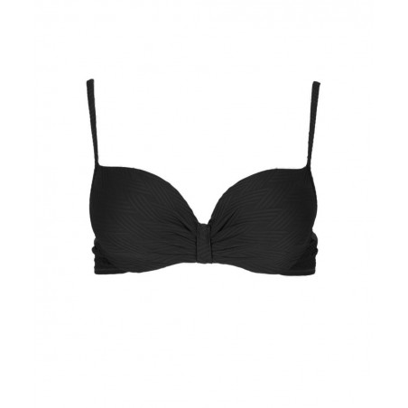 SOLANO ATTRIAGE ΓΥΝΑΙΚΕΙΟ ΜΑΓΙΟ ΣΟΥΤΙΕΝ CUPB 1570-02 (BLACK)