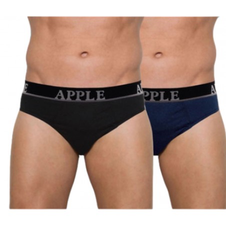 APPLE ΣΕΤ ΑΝΔΡΙΚΑ ΣΛΙΠ 2PACK (BLACK-BLUE)