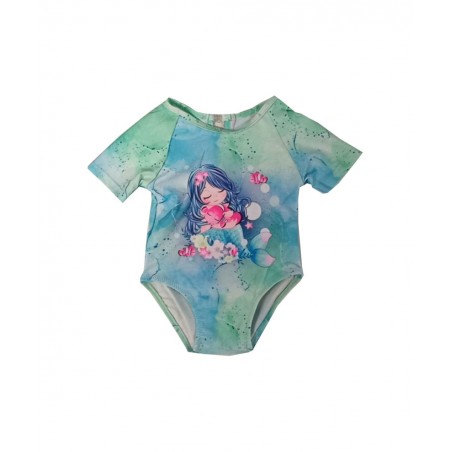 JOIN ΚΟΡΙΤΣΙΣΤΙΚΟ ΠΑΙΔΙΚΟ ΜΑΓΙΟ ΟΛΟΣΩΜΟ ΜΕ ΚΟΝΤΟ ΜΑΝΙΚΙ ΚΑΙ ΣΧΕΔΙΟ ΓΟΡΓΟΝΑ (BLUE)