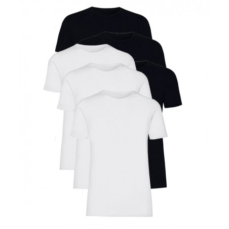 JOIN ΣΕΤ 6 ΑΝΔΡΙΚΕΣ ΦΑΝΕΛΕΣ ΚΟΝΤΟΜΑΝΙΚΕΣ (BLACK-WHITE)