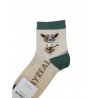 JOIN ΚΑΛΤΣΕΣ ΗΜΙΚΟΝΤΕΣ "PUPPY" 2PACK (BLACK/BEIGE)