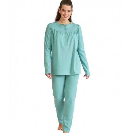 HARMONY ΧΕΙΜΕΡΙΝΟ ΓΥΝΑΙΚΕΙΟ ΣΕΤ ΠΥΖΑΜΑΣ (LIGNT GREEN)