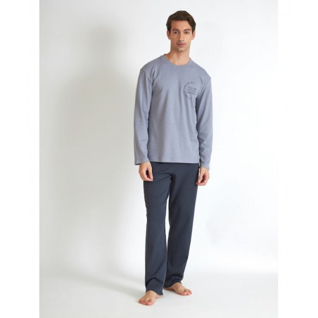 HARMONY ΧΕΙΜΕΡΙΝΗ ΑΝΔΡΙΚΗ ΠΙΤΖΑΜΑ ΒΑΜΒΑΚΕΡΗ (GREY)