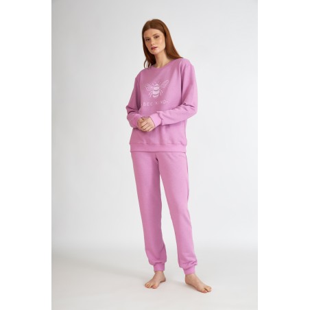 HARMONY ΓΥΝΑΙΚΕΙΑ ΠΥΖΑΜΑ ΦΟΥΤΕΡ ΡΟΖ