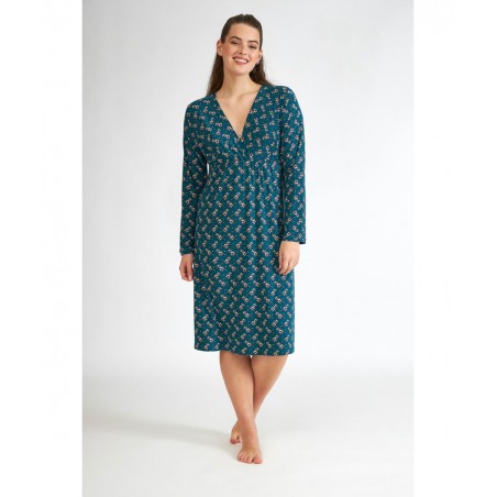 HARMONY ΧΕΙΜΕΡΙΝΟ ΒΑΜΒΑΚΕΡΟ ΓΥΝΑΙΚΕΙΟ ΝΥΧΤΙΚΟ FLORAL (ΠΕΤΡΟΛ)