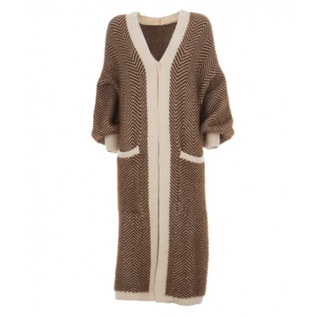 AMU-CD318-37 ALEX MAX ΓΥΝΑΙΚΕΙΑ ΖΑΚΕΤΑ ΜΑΚΡΙΑ (TAMPA)