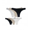 014-BERRY JOIN STRING ΓΥΝΑΙΚΕΙΟ 6PACK (BLACK-BEIGE-WHITE)