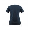 PACO & CO ΓΥΝΑΙΚΕΙΟ T-SHIRT STRASH ΒΑΜΒΑΚΙ NORMAL FIT ΣΚΟΥΡΟ ΜΠΛΕ