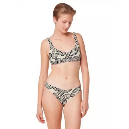 TRIUMPH ΓΥΝΑΙΚΕΙΟ BIKINI BOTTOM FLEX SMART SUMMER RIO P PT EX 10214556-M015 ΛΕΥΚΟ-ΜΑΥΡΟ