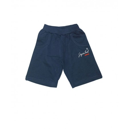 2412405-19 JOYCE ΣΟΡΤΣ ΑΓΟΡΙ (2-5) ATHLEISURE ΒΑΜΒΑΚΙ NORMAL FIT (BLUE)